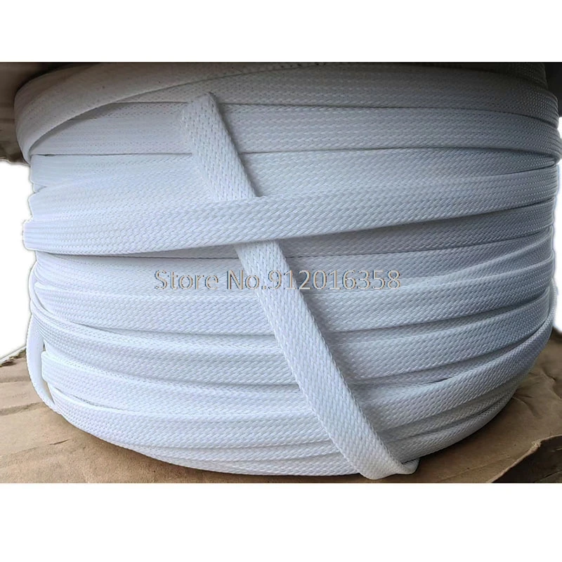 10m Colour Insulated Braid Sleeving 3/4/6/8/10/12/14 16mm Expandable Cable Sleeve Cable Protection Net PET Sleeve