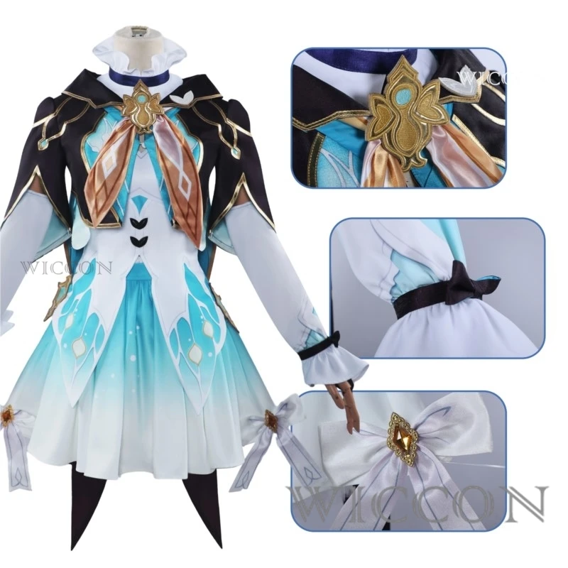 Firefly Anime Game Honkai: Star Rail Cosplay Kostuum Kleding Pruik Schoenen Uniform Cosplay Penaconie De Iris Familie Halloween Vrouw