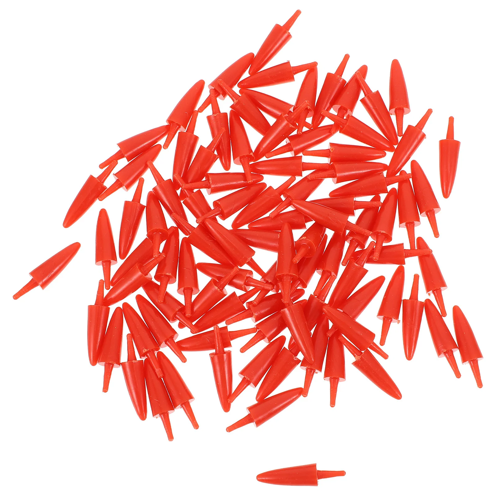 300 قطعة سانتا كلوز البلاستيك الأحمر الأنف DIY اكسسوارات ل ثلج عيد الميلاد الحرفية الديكور DIY بها بنفسك سانتا كلوز لعبة ثلج