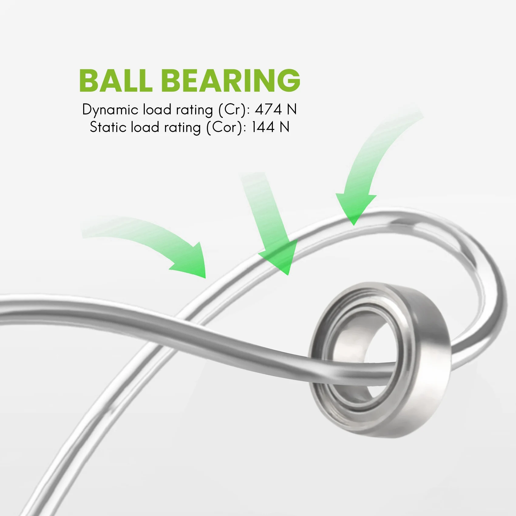 【اليوم فقط!】حزمة مكونة من 10 محامل كروية من الفولاذ المقاوم للصدأ SMR74ZZ ABEC-9 مقاس 4 × 7 × 2.5 مم محامل للهاتف المحمول عالية السرعة