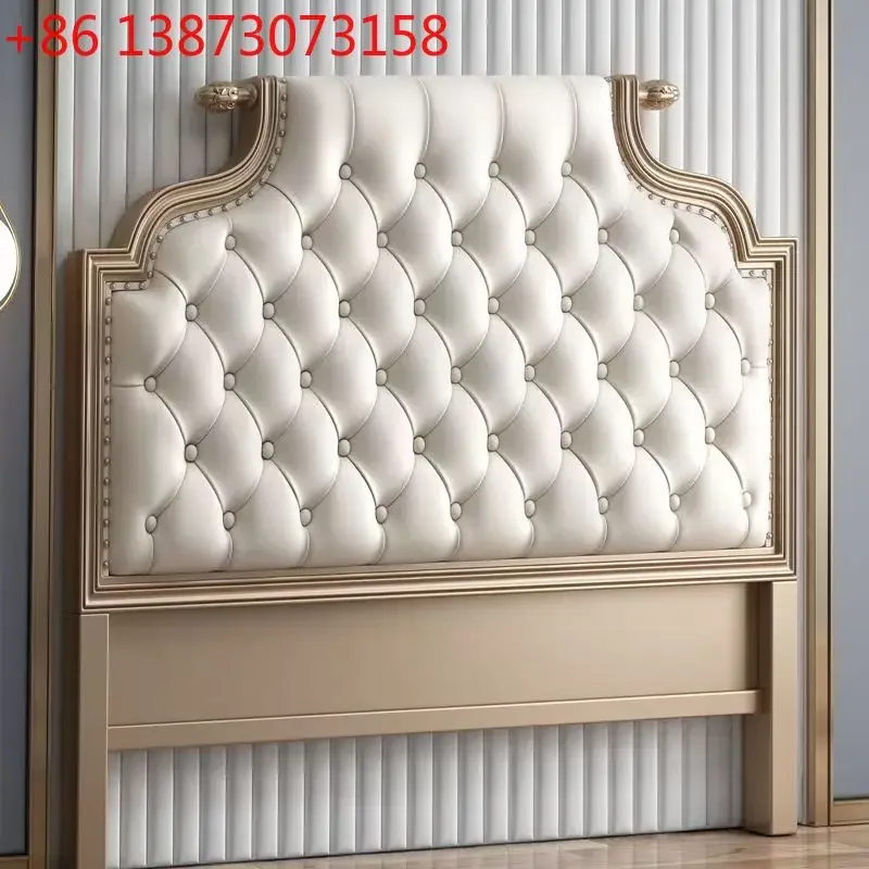

Bedside single buy solid wood light luxury headboard soft bag backrest board tatami