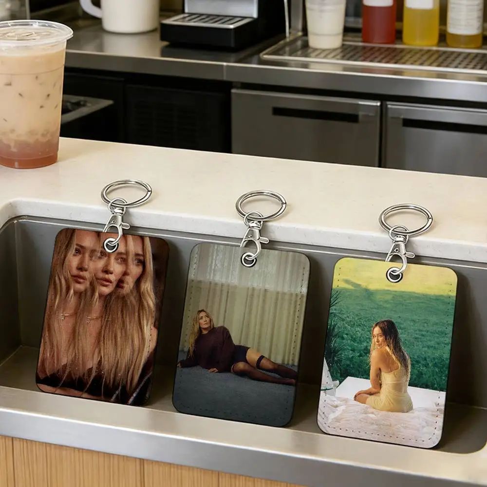 

singer Hilary Duff Roommates Card Holder Credit Card & ID Organizer, Cute Wallet, Everyday Accessory, Playful Accessory