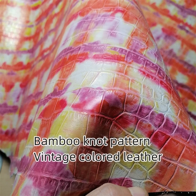 

1mm Vintage Color Hard Cowhide. First Layer Leather, Real Leather Fabric. Hand-Made DIY For Styling Bags. Shoes.