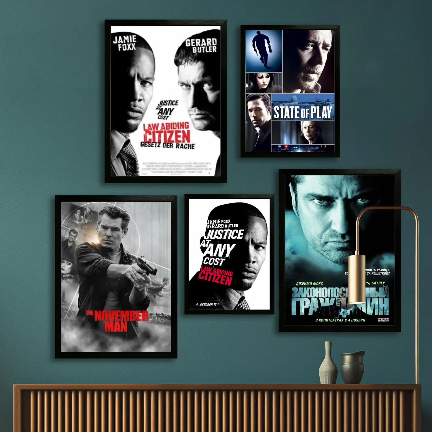 law abiding citizen Movie Canvas Art Poster, Wall Art Picture Print, Modern Family Bedroom Decor Posters,Decorative painting