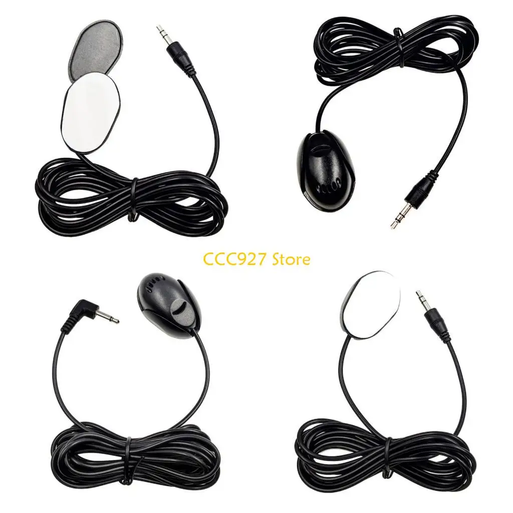 B03F micrófono para coche Mini micrófono con cable 3,5mm para estéreo coche micrófono manos libres para reproductor