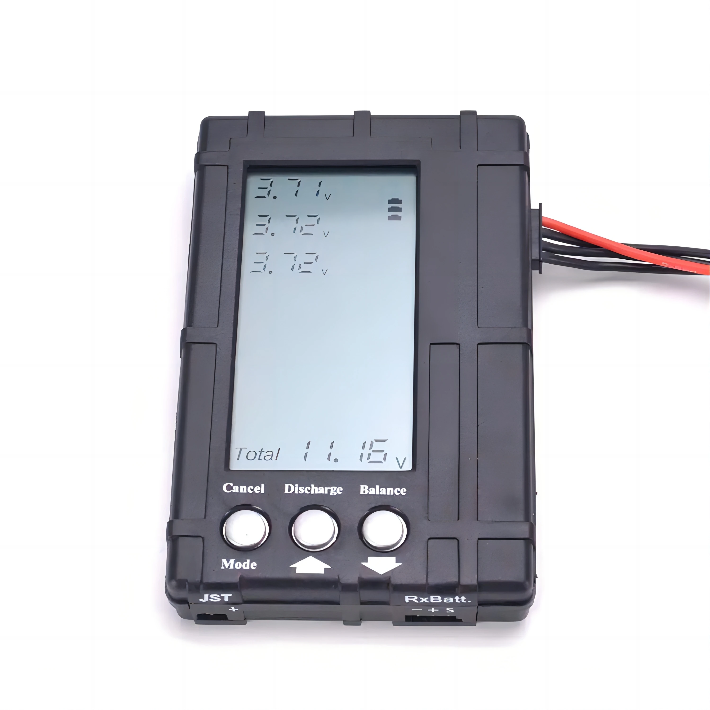 RC Hobby Battery Checker 3in1 Multi tool Digital Lipo Capacity Checker Balancer Discharger Servo Tester for RC charger model
