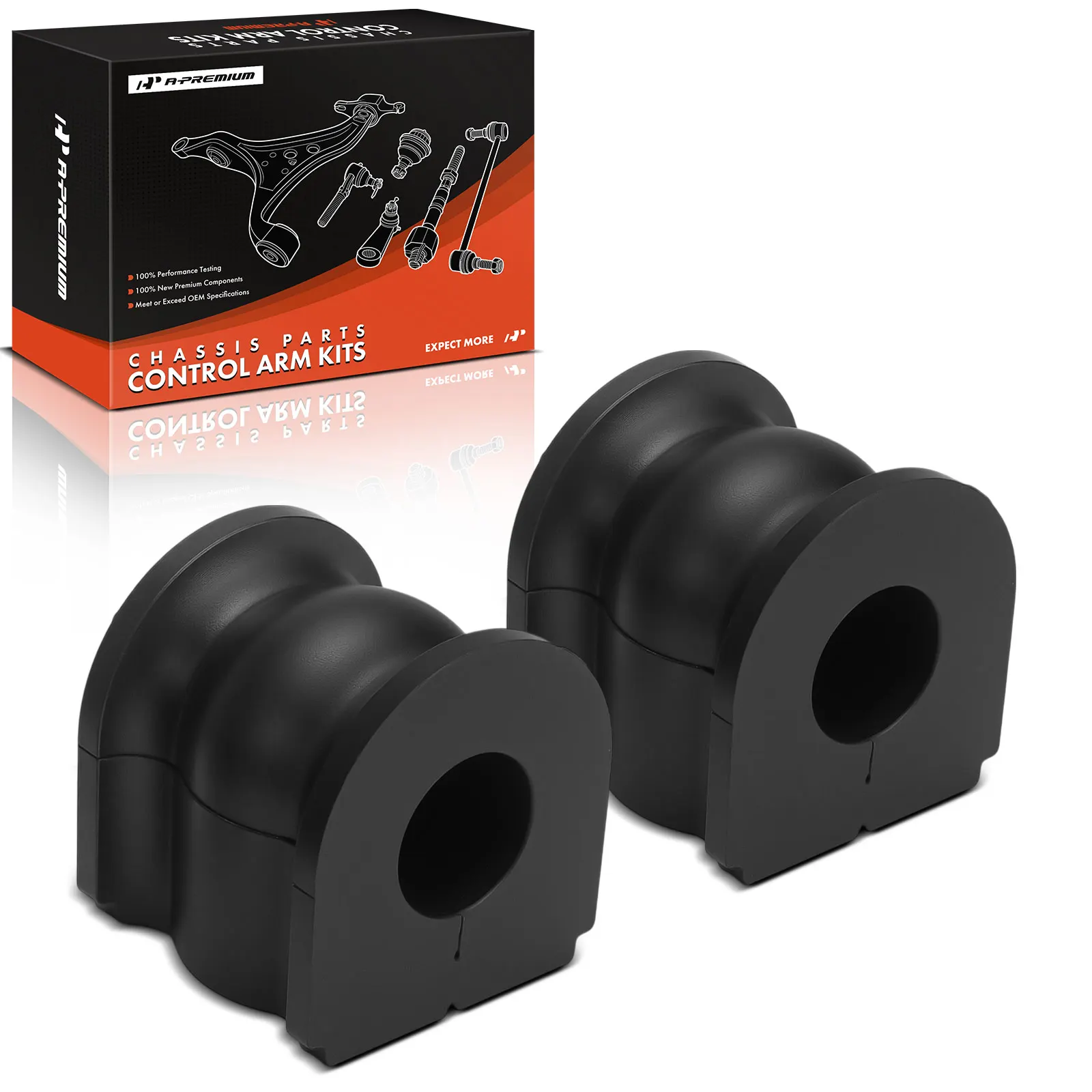 A-Premium 2x Rear To Frame Sway Bar Bushing for Honda Civic 2006-2011 Acura CSX 2007-2010