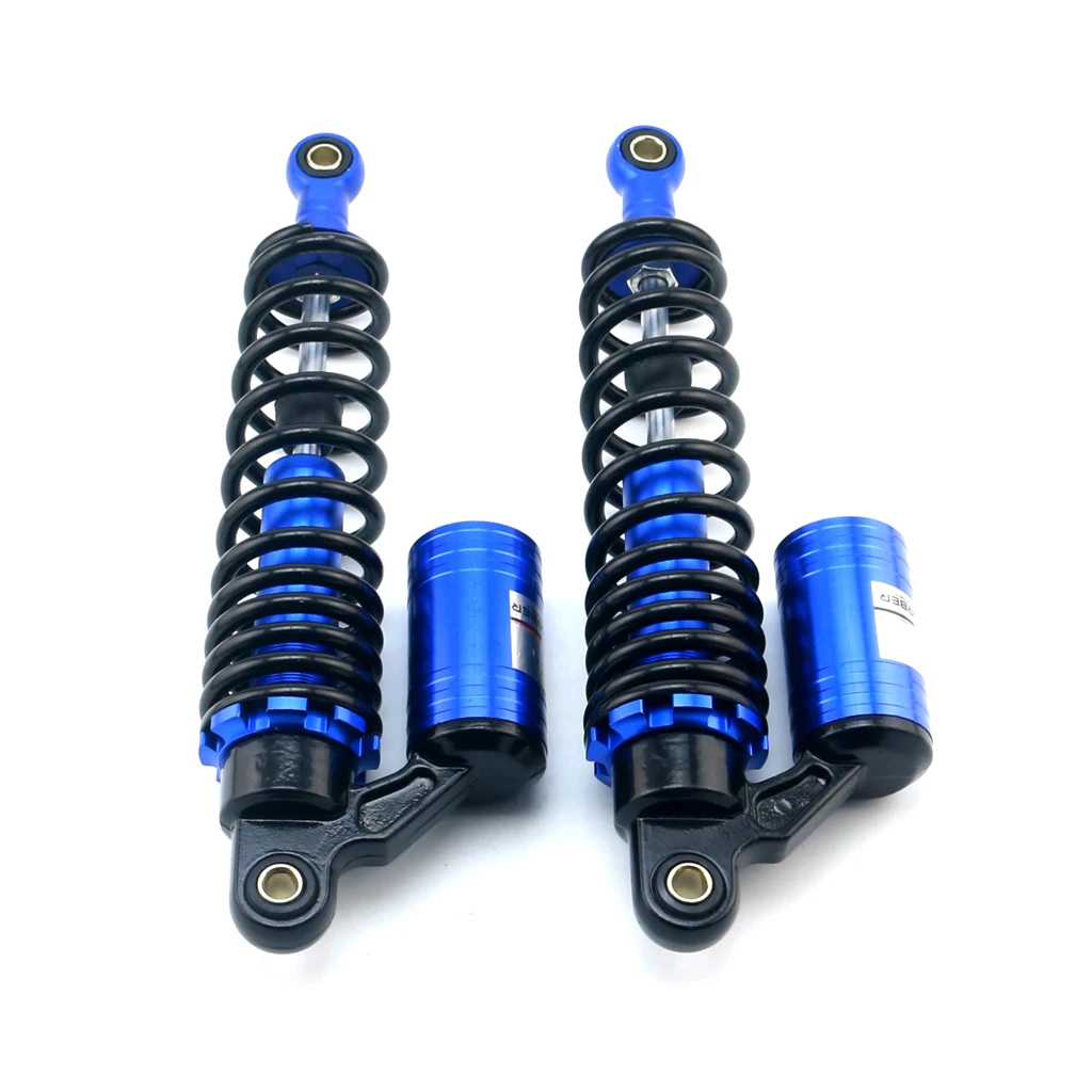 1 Pair 310mm Blue airbag shock absorber Motorcycle ATV Scooter CNC Gas Shock Absorber Rear Suspension Dirt Pit Bike 125cc 150cc