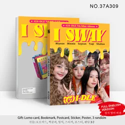 Álbum de fotos Kpop (G)I-DLE SWAY I, retrato HD, galería de fotos, pegatina YUQI, póster, marcapáginas, tarjeta de colección, regalos para fanáticos