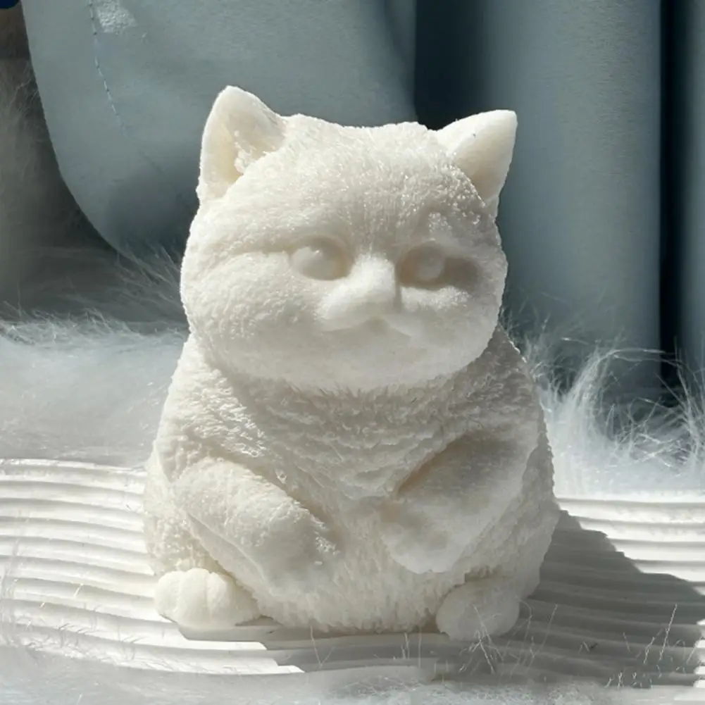 Juguete realista para gatos, juguete para aliviar el estrés, juguete suave Tpr para aliviar el estrés, gatito realista para niños, adolescentes y adultos