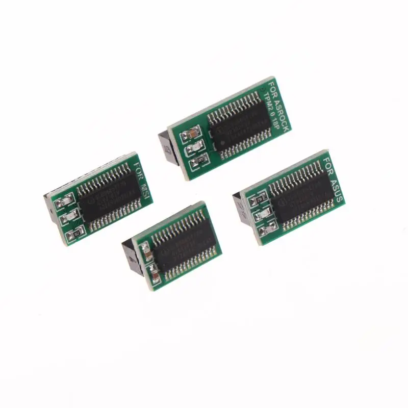 Módulo TPM 2.0 12 14 18 20 pinos placa-mãe de suporte para módulo de segurança placa de módulo remoto