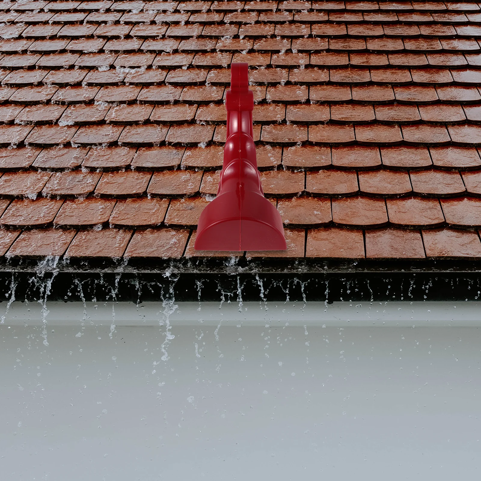 

Traditional Chinese Roof Accent Curved Design Plastic Vintage Home Decor For Indoor Outdoor Use