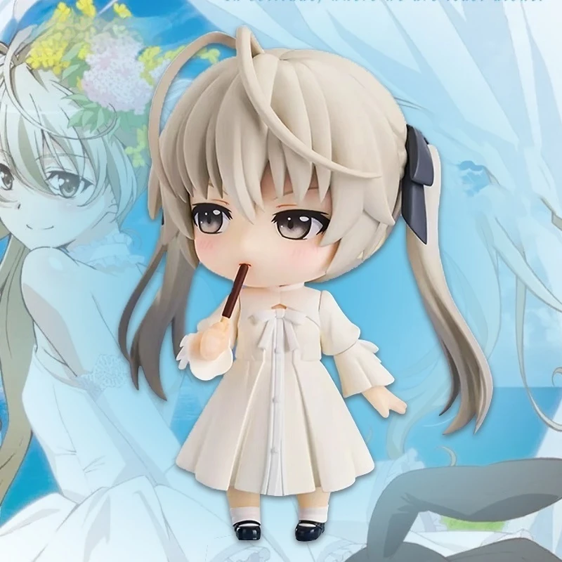 10CM Yosuga no Sora Sora Kasugano Nendoroid Doll Cute Action Figure Doll Model Kit Desktop Ornament Girl Collectible Toys Gift view 4