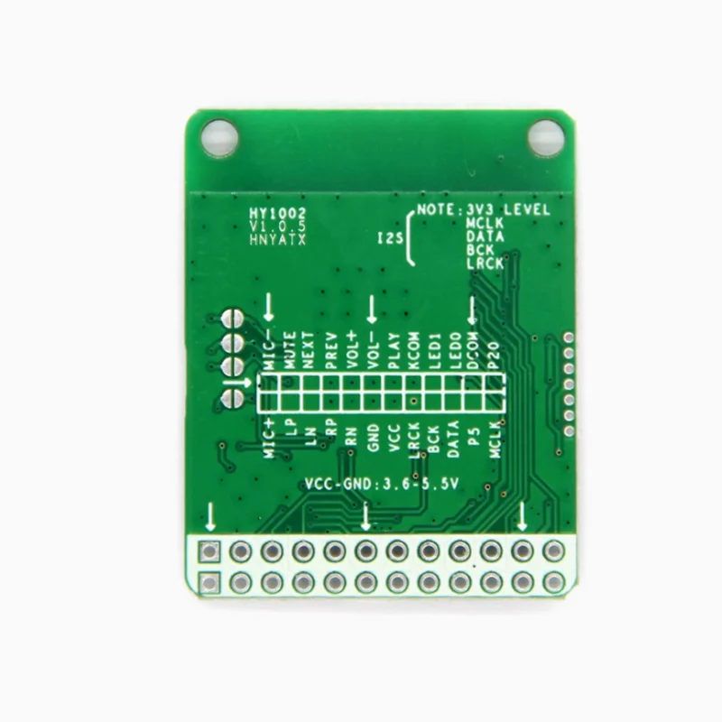 1pcs LDAC Lossless QCC5125 BT.5.1 Módulo de áudio estéreo APTX/APTXLL/APTXHD Decodificação SPDIF Analógico I2S