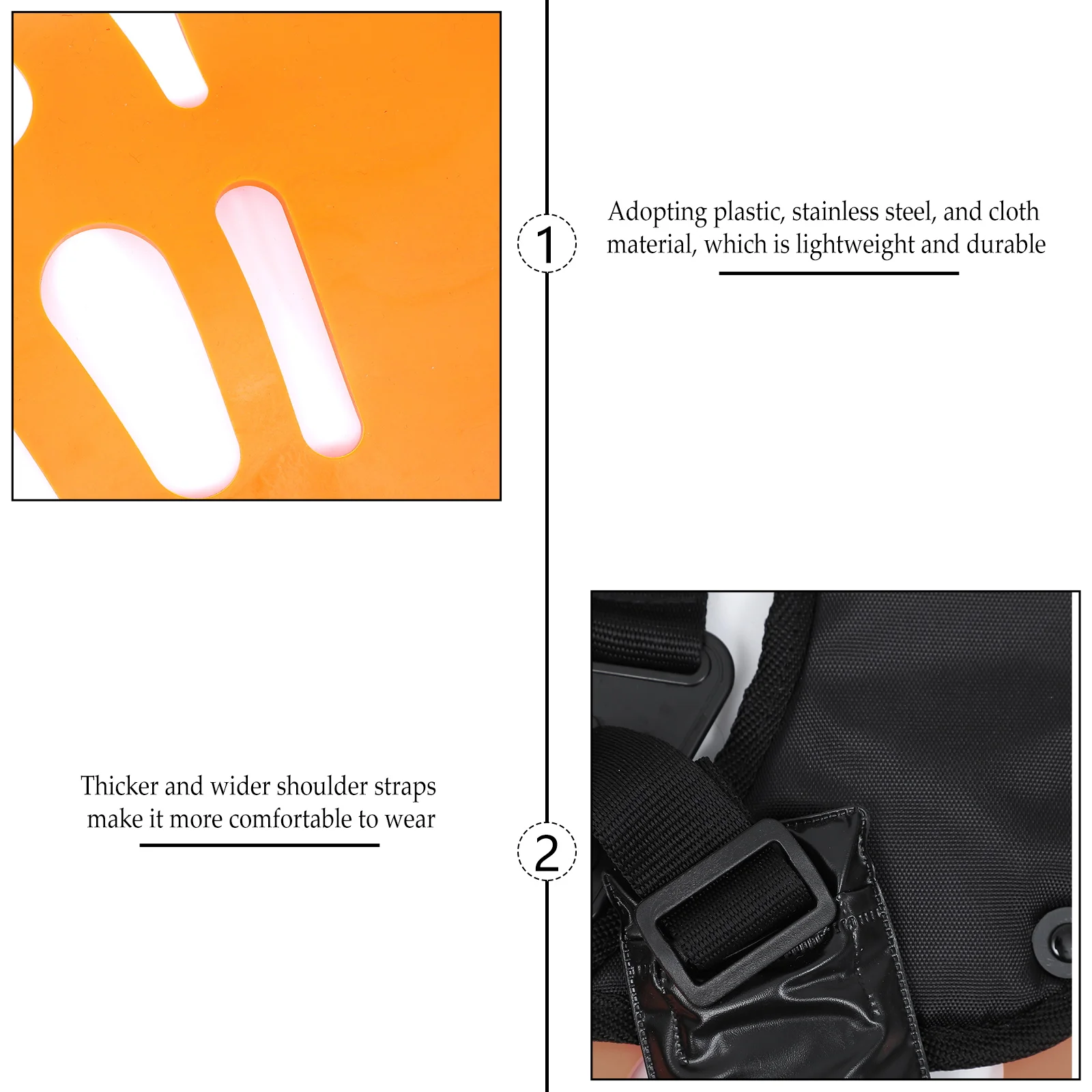 

1pc Adjustable Shoulder Harness Strap For Lawn Mower Trimmer Lightweight Durable Universal Fit Cropper Shoulder Strap Grass