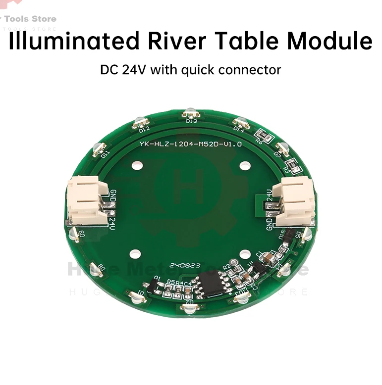 DC 24V Smart DIY Smart River Touch Table Sensor LED Light Cellular Coil Light Strip Touch Sensor Circuit Module With Cable