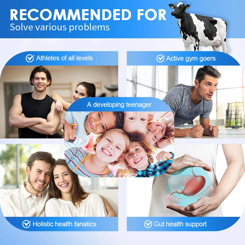 Colostrum Supplement 120 Capsules, Bovine Colostrum Powder. Contains 40% Igc Immunoglobulins