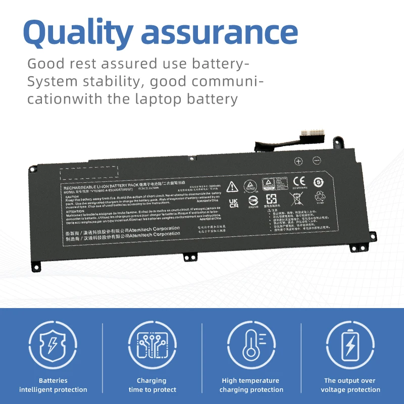 SUOZHAN V150BAT-4-53 Battery For Hasee Z8 G8 DA5 DA7NP CV15S02 Z8-DA7NP DA7NT CV15S02 G8-DA7NT V150BAT-3-41