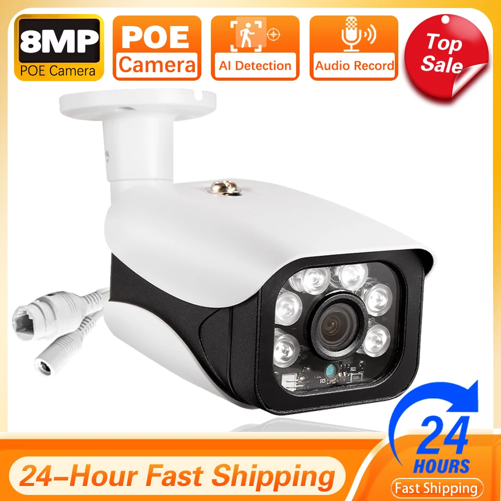 4K 8MP Security Poe…