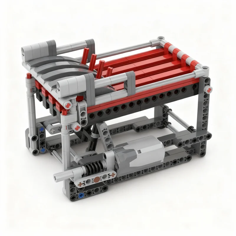 271pcs MOC Flinger Module GBC Technical Model Building Blocks DIY Assemble Creative Idea Craft Collection Display Art Education