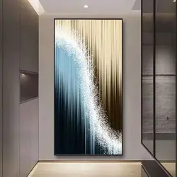 Creative Art Hanging Painting Remote Dimming Abstract Mural Light LED Bedroom Study Living Room Restaurant Foyer Wall Decoration