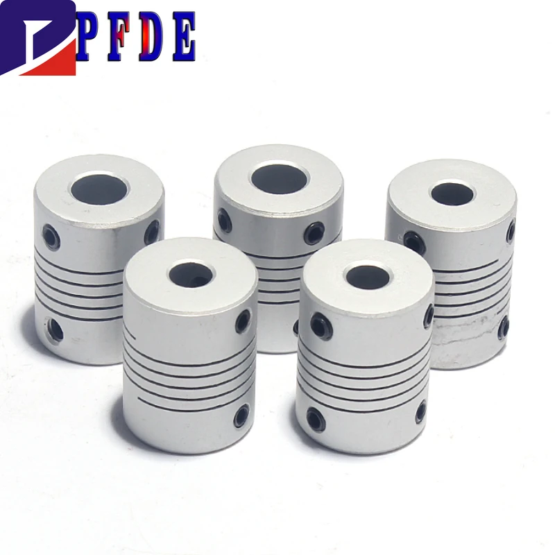 10pcs D19L25 Coupler Flexible Coupling For Aluminum Z Axis CNC Stepper Motor Connector Of 3D Printer image 5