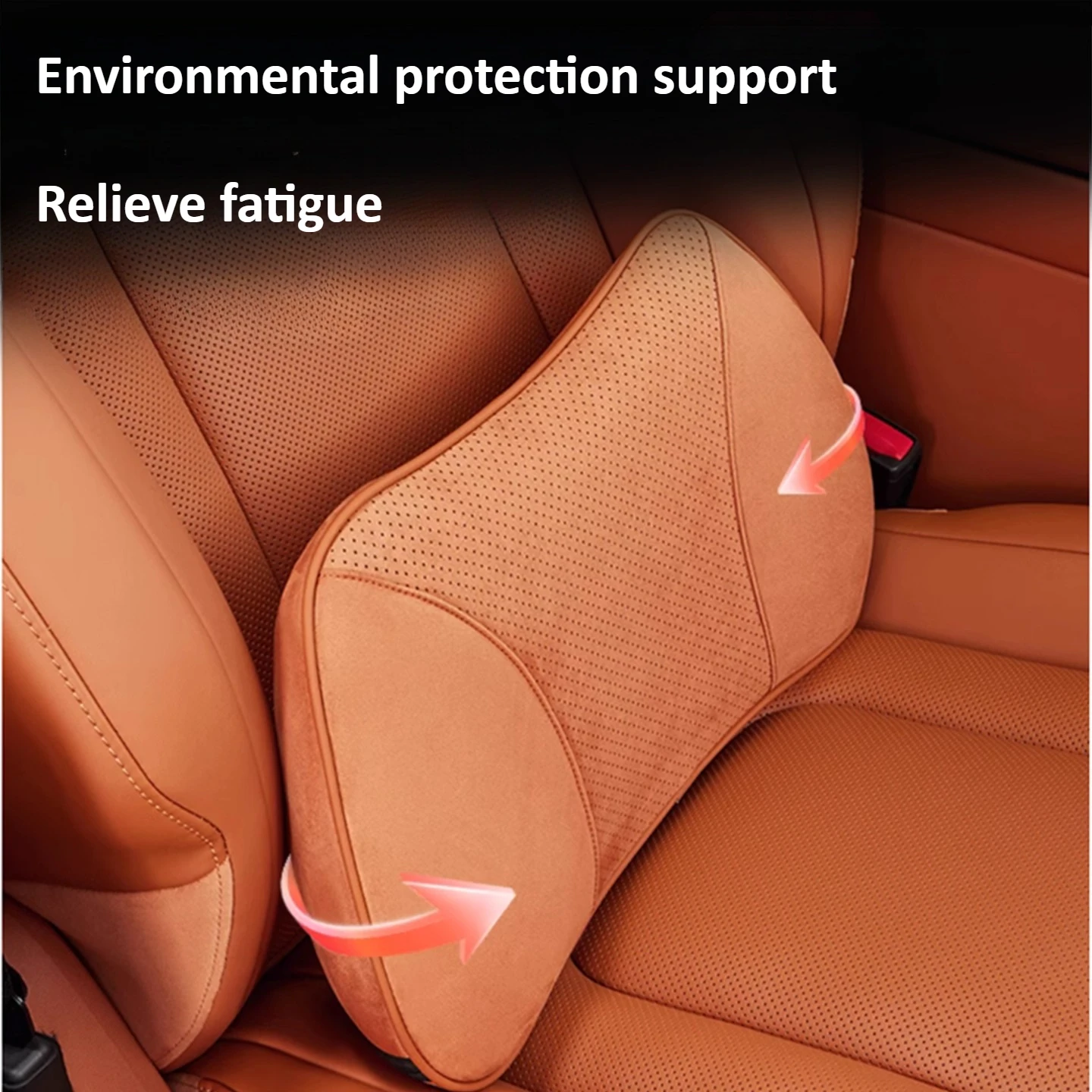 Coussin de soutien lombaire de voiture pour AITO 8 M8/M7 série 7 2025, protection de la taille respirante, oreiller en mousse à mémoire de forme, accessoires d'intérieur de voiture