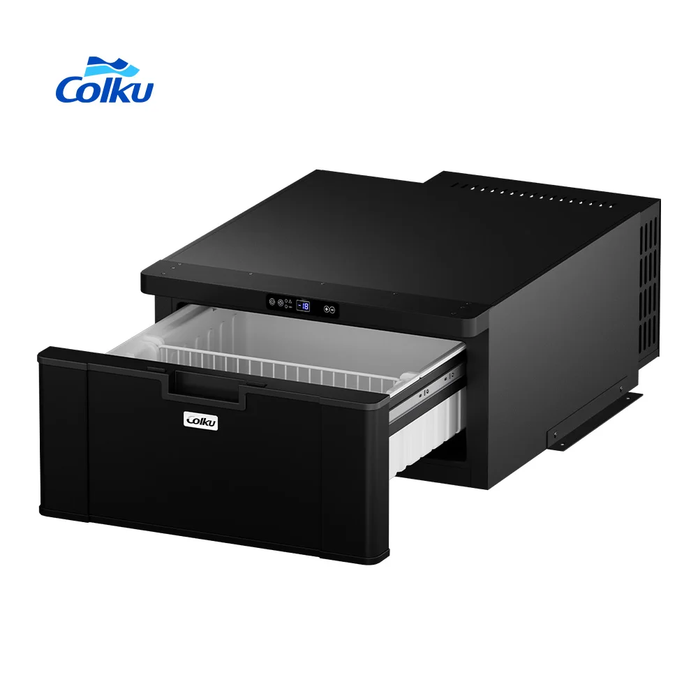 

Rapid Cooling 40L Mini Fridge Drawer 12V Freezer Refrigerator Built in Compressor Refrigerators for Caravan