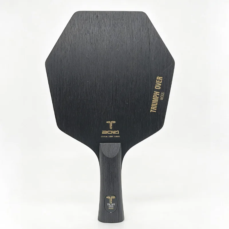 BOER TRIUMPH OVER Lame de tennis de table hexagonale – Zone de frappe optimale 11 % plus grande pour un avantage offensif