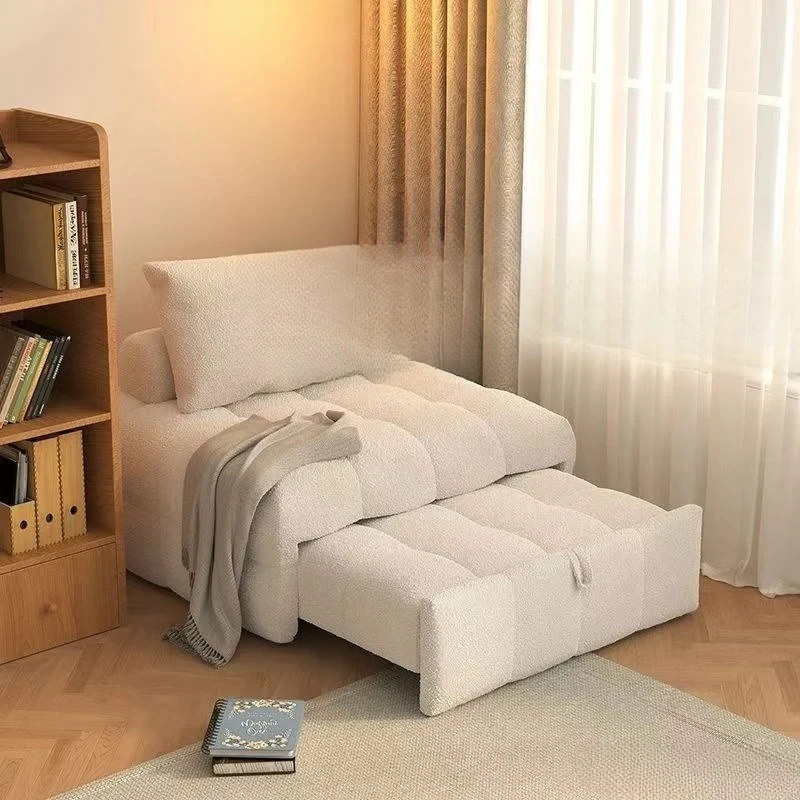 single and double sofa bed folding dual-purpose small apartment living room multi-function two-in-one pull-out bed