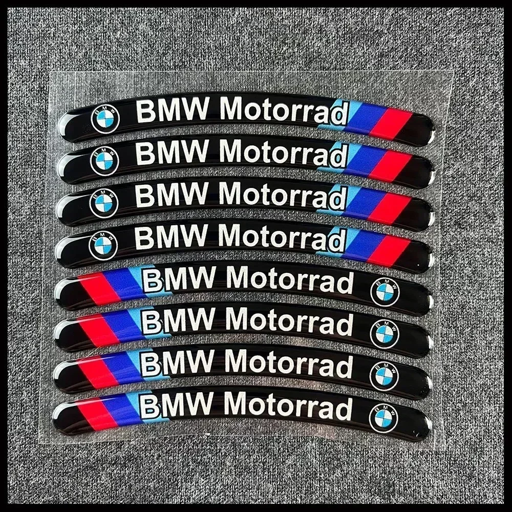 New Motorcycle Stickers Universal Wheel Stickers Bmw Wheel Modification Stickers Car Reflective Stickers Decor