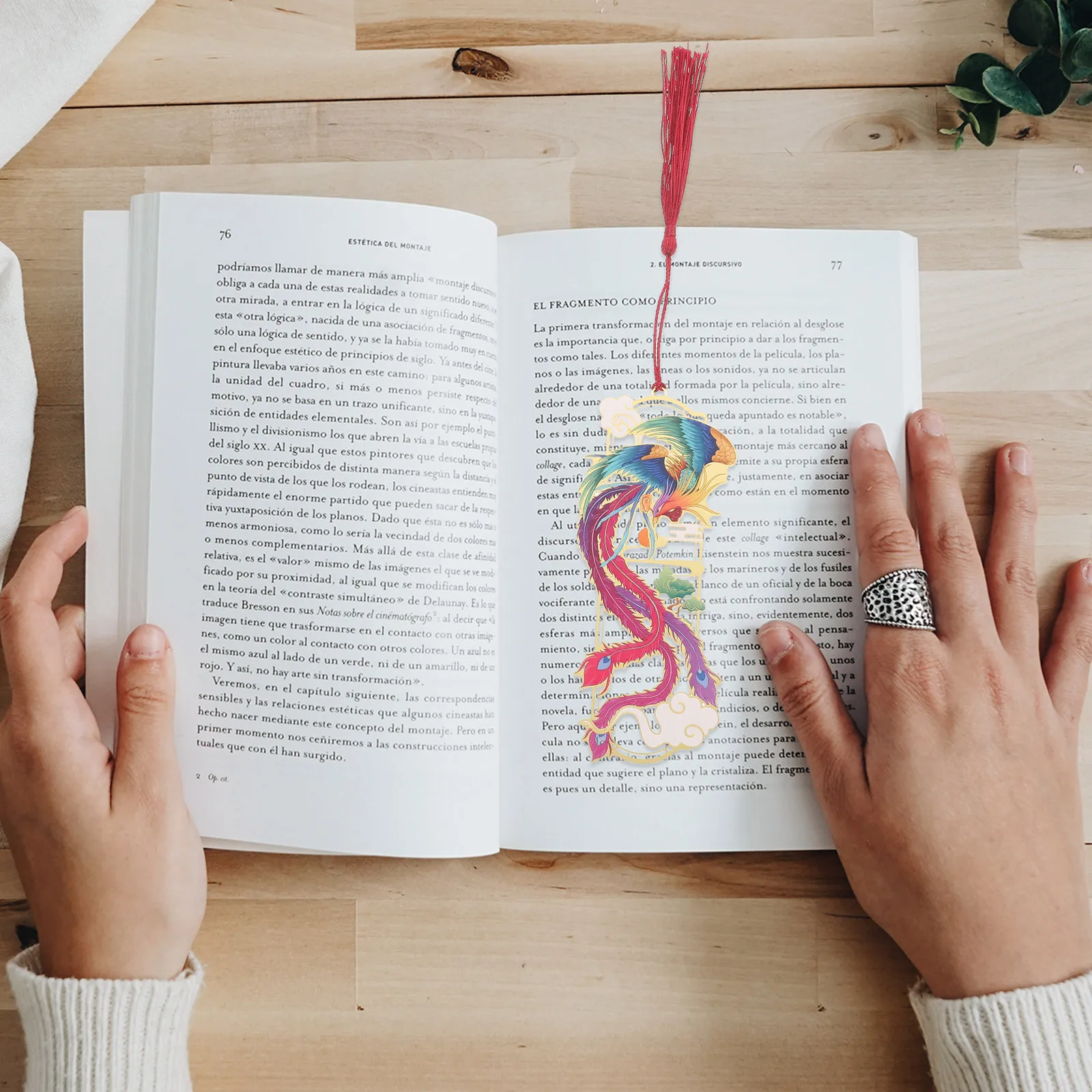 

Dragon Phoenix Men Copper Metal Bookmarks Bookmarks Reading Gifts Bookmark For Men Page Bookmark Marker