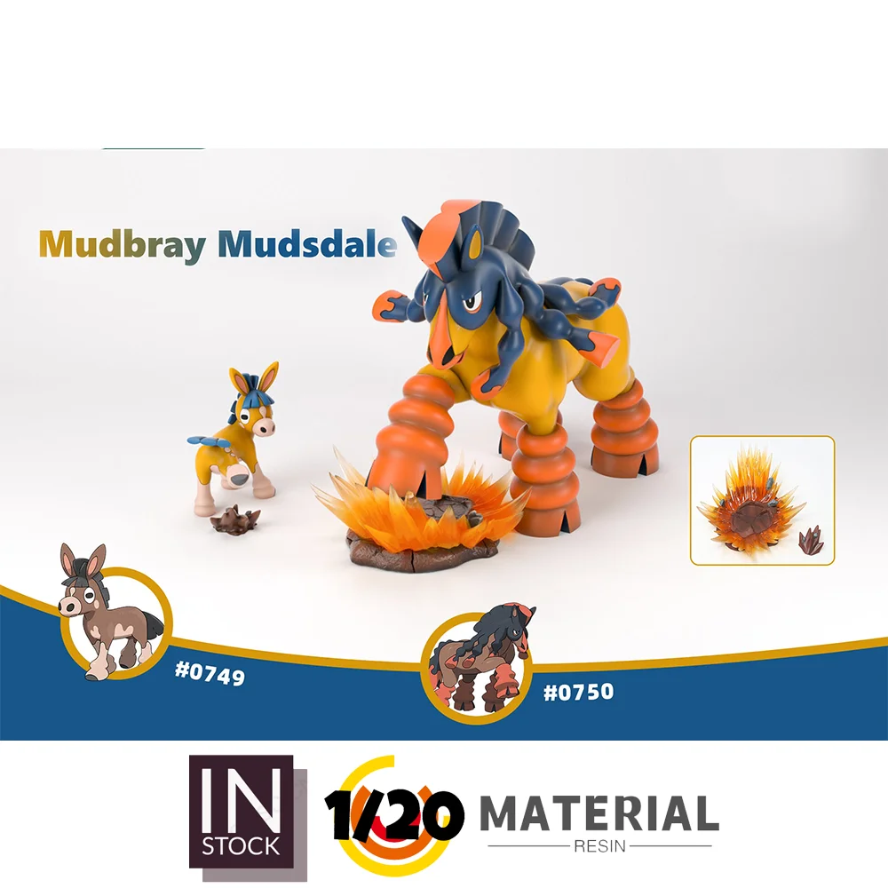 [PREORDER] 1/20 Resin Figure [YEYU] - Mudbray & Mudsdale