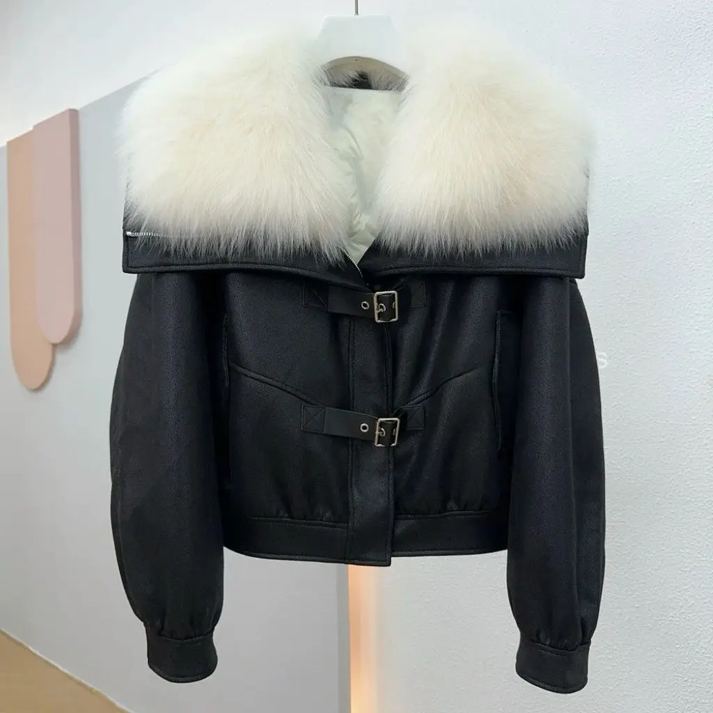 Winter New Women's Fake Fur Coat Commuter Fur Integrated Fur Coat