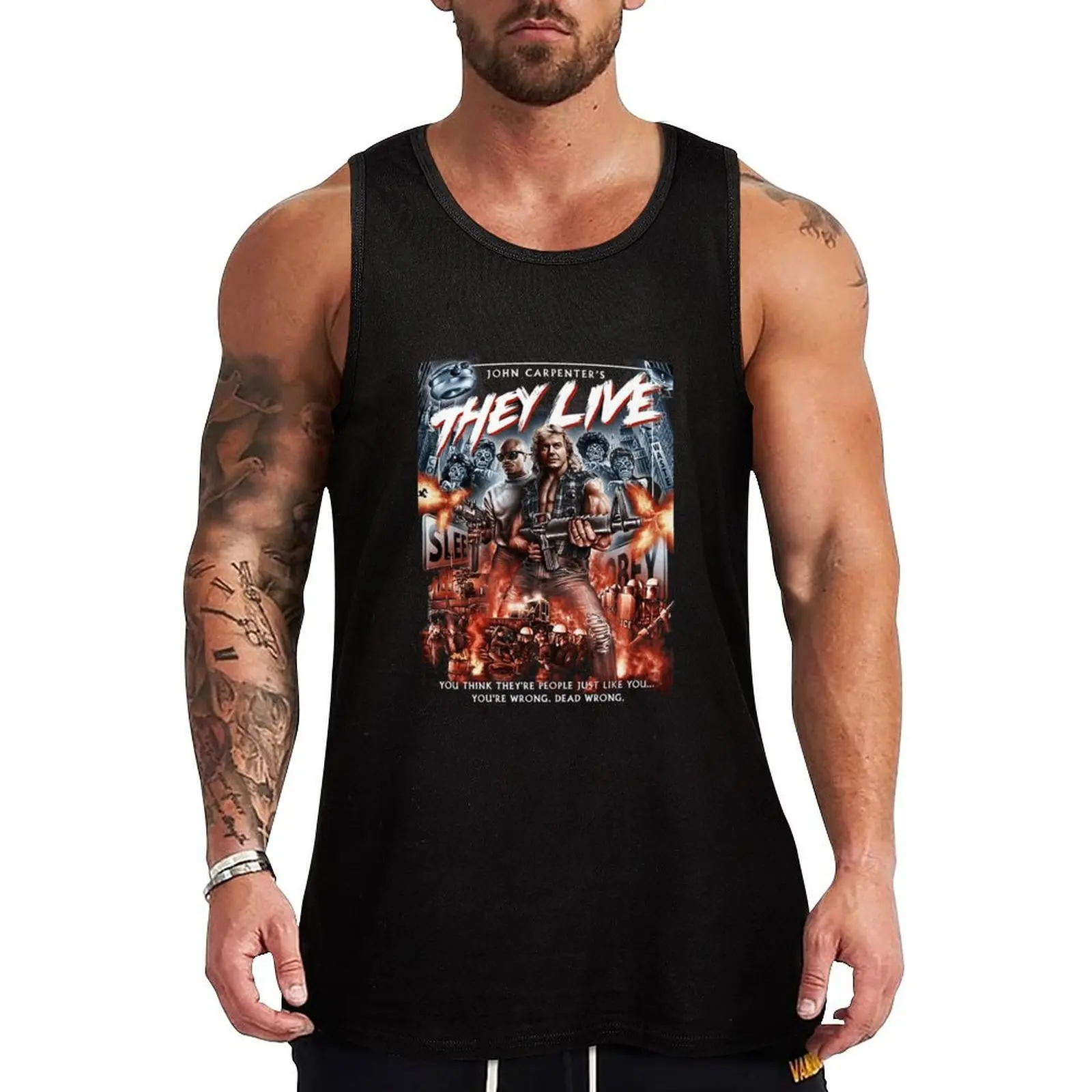 

Carpenter Tank Top Man clothes for gym Fitness men clothing Men's summer vest