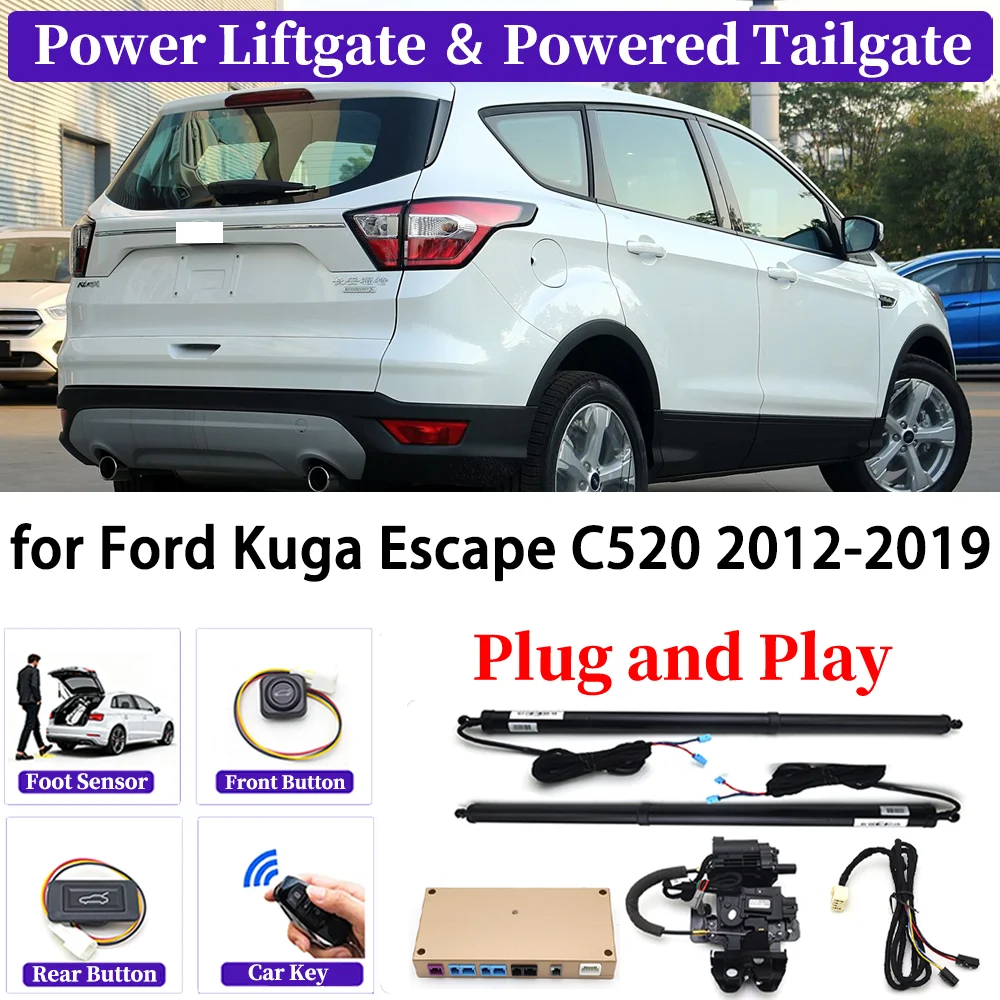

for Ford Kuga Escape C520 2012-2019 OEM Upgrade Car Automatic Power Liftgate Kit Smart Auto Electric Tailgate System Plug＆play