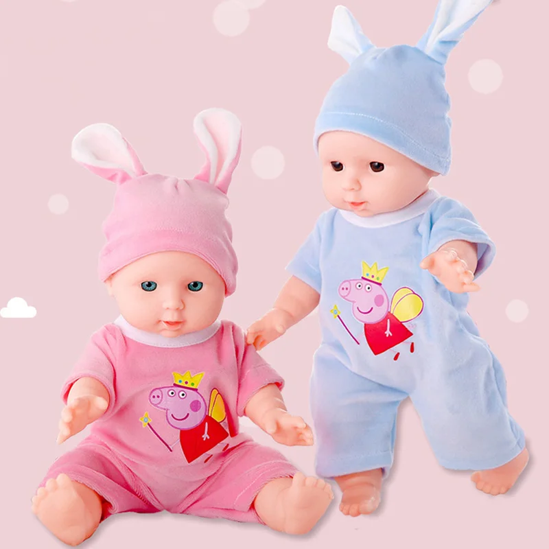 

30cm Reborn Newborn Baby Doll Toys for Girls Soft Simulation Lifelike Babies Doll Toys Educational Dolls for Children Birthday