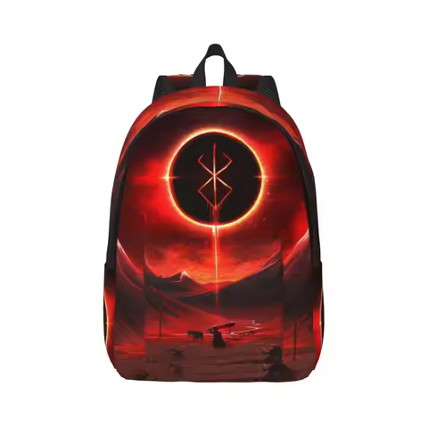 Anime B-Berserk Fashionable and avant-garde, fully printed, comfortable student backpack for carrying.
