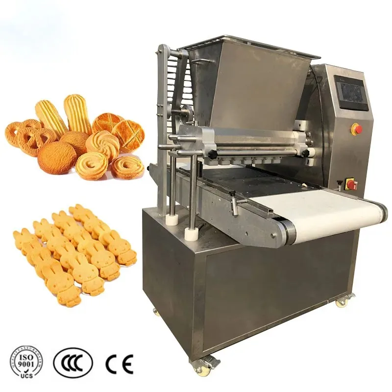 Automatic Cookie Form Press Maker Machine for Small Business Cookies Ginger Biscuit Making Forming Machine Price Customized