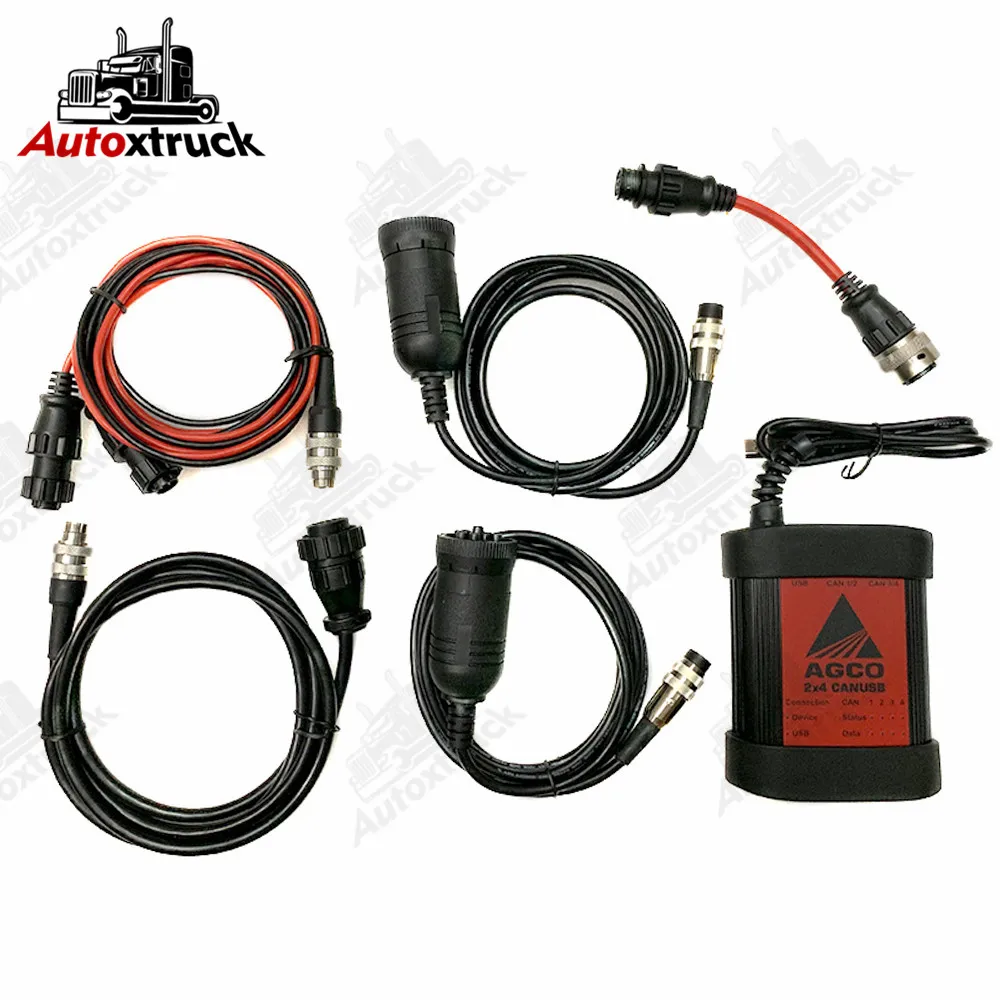 For AGCO CANUSB Massey Ferguson EDT Interface Electronic Diagnostic Tool Tractor AGCO Agricultural Scanner tools