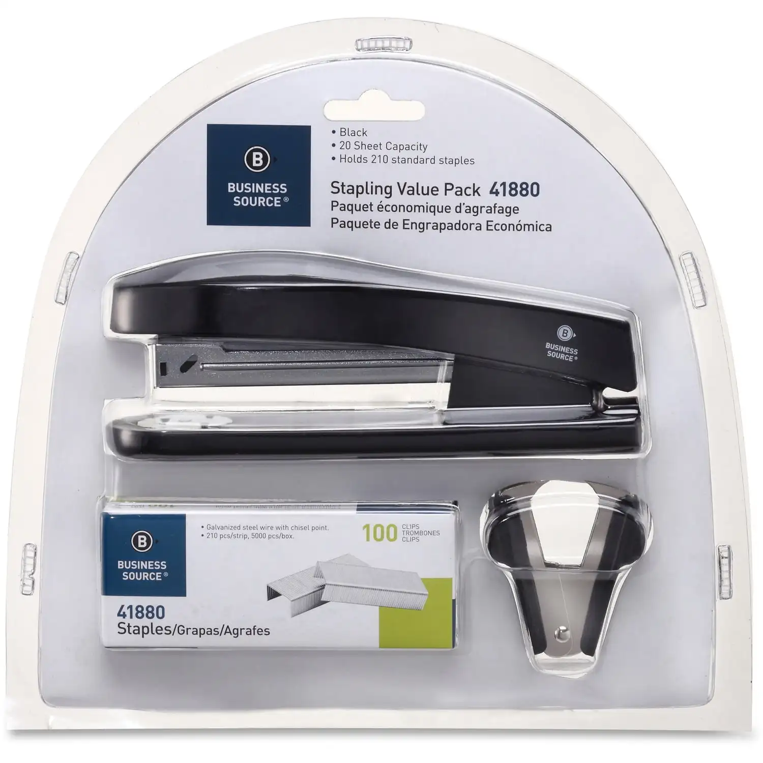 

Stapling Value Pack 20Sht Cap 210 Pcs 12/Pk Bk 41880