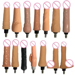 14 Types Realistic Safe Silicone Dildos Sex Toy Vac-u-Lock Sex Machine Masturbation Machine Penis Attachments for Women  Couple