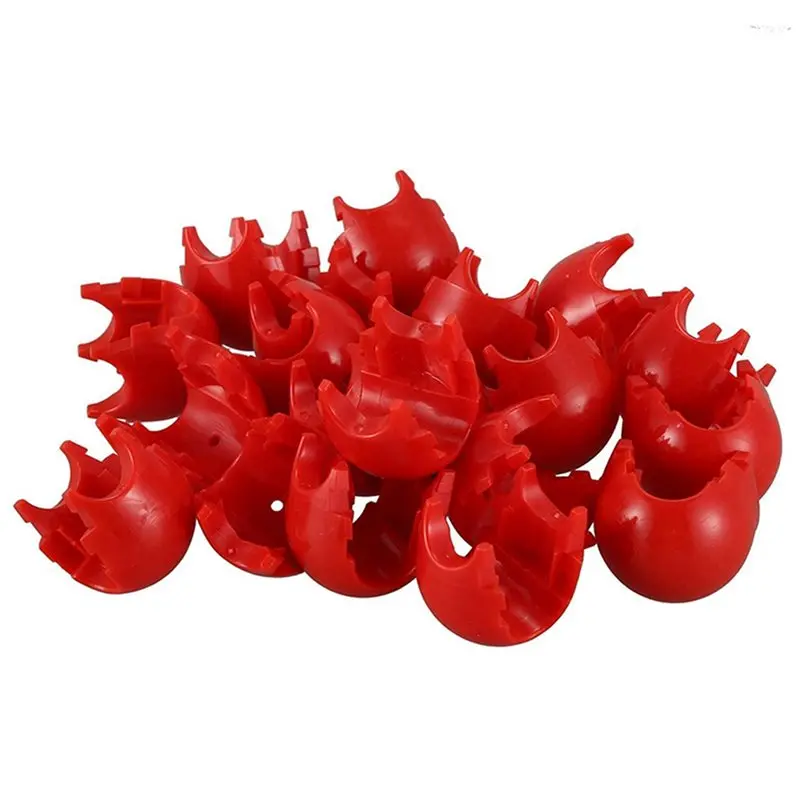 【Price Drop !!】40Pcs Climbing Rope Net Plastic Connector Climbing Accessories For Outdoor Amusement Swing Climbing Rope Parts