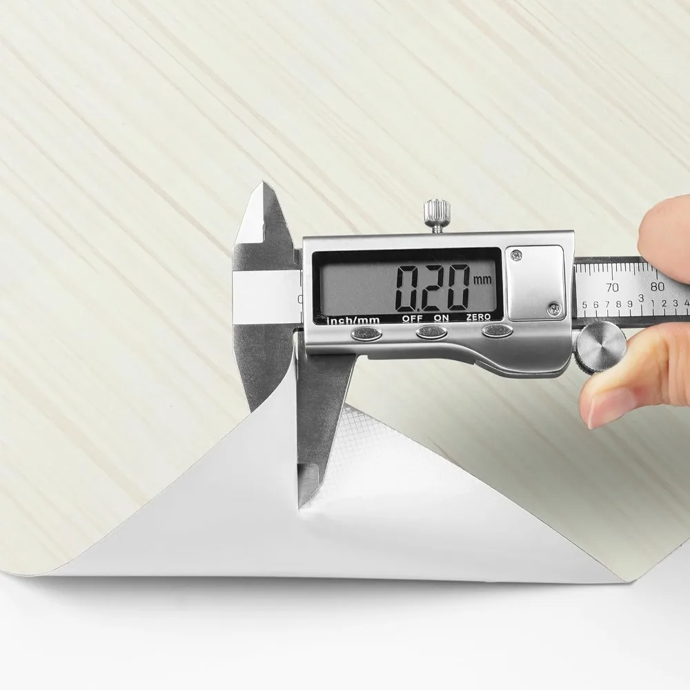 ورق اتصال من الحبوب الخشبية الخفيفة مقاوم للماء وقشر ولصق للمنزل والمطبخ مقاس 36 × 160 بوصة