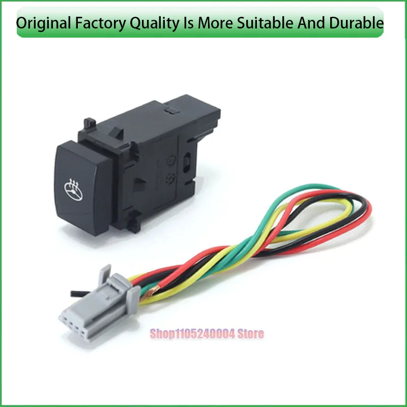 1PC BSM Fan Electronic Dog Steering Wheel Heating Power Supply Spotlight Headlights Switch Button For Subaru Outback Forester