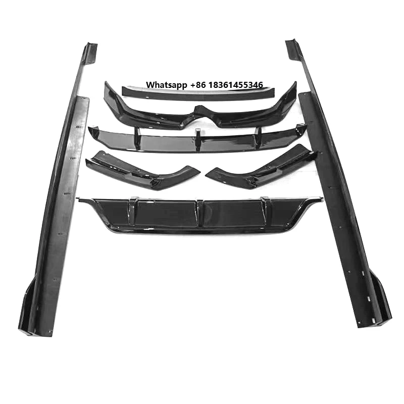 

High Quality Gloss Black ABS Material Body Kits for X6 G06 2019+ Front Lip Rear Diffuser Side Skirt