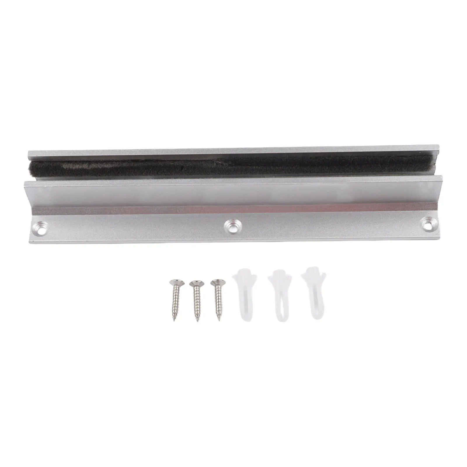 Residential Use Glass Sliding Door Rails Glass Door Floor Guide Sliding Door Damp Environment Durability Plush Inner Lining