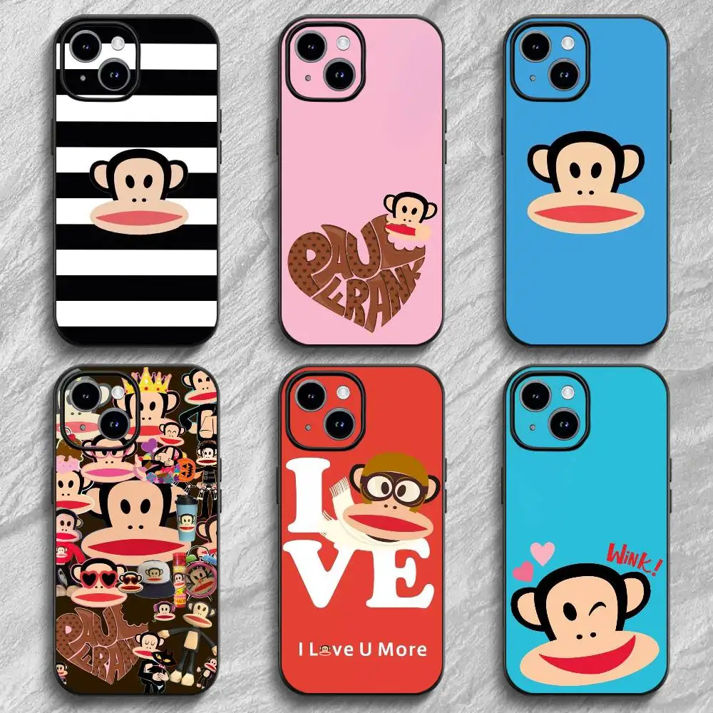 Paul f-frank anime capa de telefone para 17 12 13 14 15 16pro max mini clássico mais forte atração magnética