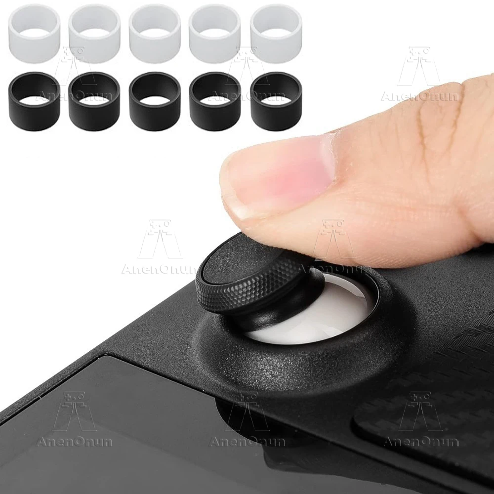 10PCS Gamepad Controller Joystick Protectors Silicone Joystick Protective Ring for PS,Switch,Xbox,Steam Deck,ROG Ally,Legion Go