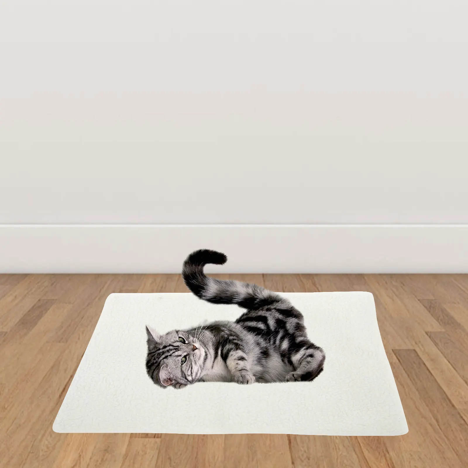 

Self Heating Pet Pad Soft Fleece Warm Cat Mat For Indoor Outdoor Use Lightweight Dog Bed Replacement Easy Wash Detachable